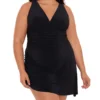 MagicSuit Plus Size Celine Swim Dress 608007W -Allure Wear Shop magicsuit mags01 608007w gs