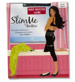 MeMoi SlimMe Seamless High Waisted Capri Legging MSM-109 -Allure Wear Shop memoi sm001 msm 109 cs1