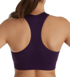 MeMoi SlimMe Seamless Racerback Sports Bra MSM-190 -Allure Wear Shop memoi sm001 msm 190 bs