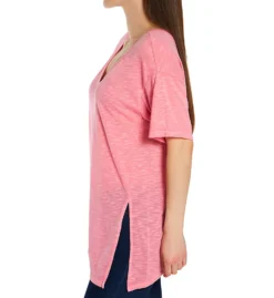 Michael Stars Brooklyn Jersey Jasper Double V Neck Tee 6954 -Allure Wear Shop michael stars star01 6954 cs1