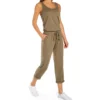 Michael Stars Cotton Modal Tank Jumpsuit 9582 -Allure Wear Shop michael stars star01 9582 gs