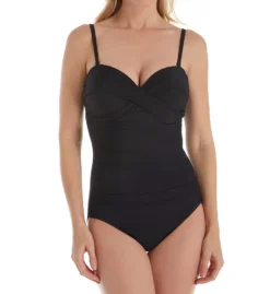 Miraclesuit Rock Solid Madrid Underwire One Piece Swimsuit 6516657 -Allure Wear Shop miraclesuit mira01 6516657 fs