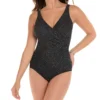 Miraclesuit Must Haves Pin Point Oceanus One Piece Swimsuit 6518588