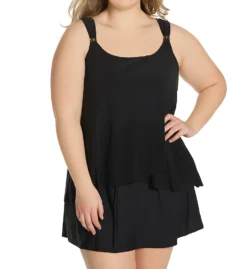 Miraclesuit Plus Size Razzle Dazzle Underwire Tankini Swim Top 6518826 -Allure Wear Shop miraclesuit mira01 6518826 cs1
