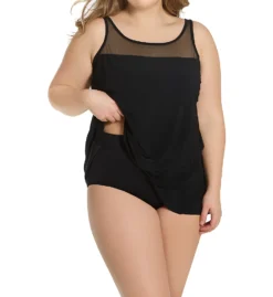 Miraclesuit Plus Size Mirage Underwire Tankini Swim Top 6518941 -Allure Wear Shop miraclesuit mira01 6518941 cs1