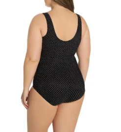 Miraclesuit Plus Size Pin Point Oceanus One Piece Swimsuit 6518988 -Allure Wear Shop miraclesuit mira01 6518988 bs