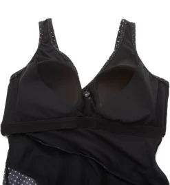 Miraclesuit Plus Size Pin Point Oceanus One Piece Swimsuit 6518988 -Allure Wear Shop miraclesuit mira01 6518988 cs6