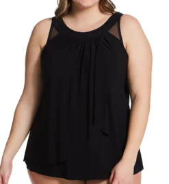 Miraclesuit Plus Size Ursula Underwire Tankini Swim Top 6525727