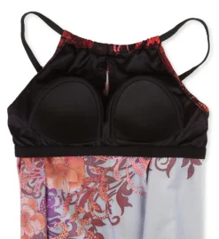 Miraclesuit Poppy Peephole Tankini Swim Top 6531460 -Allure Wear Shop miraclesuit mira01 6531460 cs6