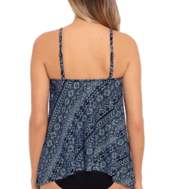 Miraclesuit Paillette Peephole Tankini Swim Top 6537560 -Allure Wear Shop miraclesuit mira01 6537560 bs