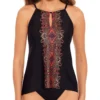 Miraclesuit Kashmir Peephole Tankini Swim Top 6537760 -Allure Wear Shop miraclesuit mira01 6537760 gs