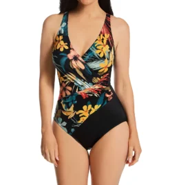 Miraclesuit Plumeria Oceanus One Piece Swimsuit 6553188