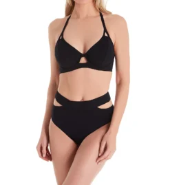 Miss Mandalay Icon Underwire Halter Plunge Bikini Swim Top IC01UH -Allure Wear Shop miss mandalay mma01 ic01uh cs1