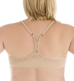 Montelle Essentials Front Close Lace Racerback T-Shirt Bra 9331 -Allure Wear Shop montelle mont01 9331 cs6