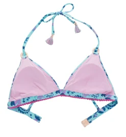 Nanette Lepore Porcelain Floral Francesca Fix Tri Swim Top L0T0749N -Allure Wear Shop nanette lepore nan01 l0t0749n cs3