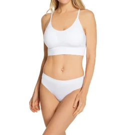 OnGossamer Cabana Cotton Seamless Crop Cami Bralette G5282 -Allure Wear Shop ongossamer ong001 g5282 cs3