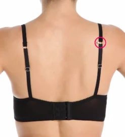 OnGossamer Mesh Bump It Up Crop Bustier Bra G6954 -Allure Wear Shop ongossamer ong001 g6954 bs