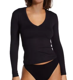 Only Hearts Delicious Vneck Long Sleeve Top 46051