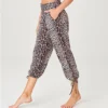 Onzie Gypsy Jersey Roll Down Waistband Crop Pant 212 -Allure Wear Shop onzie onz001 212 gs
