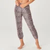 Onzie Cropped Leopard Print Sweatpant 2256 -Allure Wear Shop onzie onz001 2256 gs