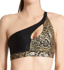 Onzie Sutra One Shoulder Low Impact Sports Bra 3822
