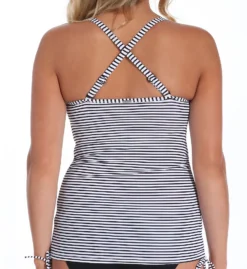 Panache Anya Stripe Bandeau Tankini Swim Top SW0891 -Allure Wear Shop panache pana01 sw0891 cs1