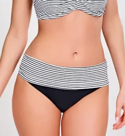 Panache Anya Stripe Folded Swim Bottom SW0897