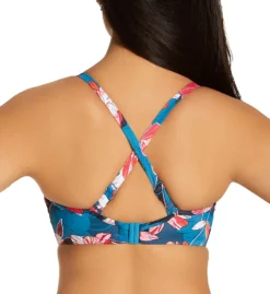 Panache Anya Riva Print Twist Bandeau Bikini Swim Top SW1403 -Allure Wear Shop panache pana01 sw1403 cs1