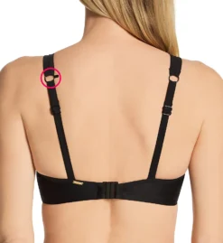 Panache Onyx Chic Moulded Plunge Bikini Swim Top SW1914 -Allure Wear Shop panache pana01 sw1914 bs