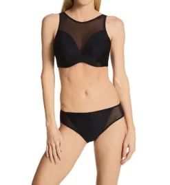 Panache Onyx Chic Moulded Plunge Bikini Swim Top SW1914 -Allure Wear Shop panache pana01 sw1914 cs2