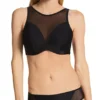 Panache Onyx Chic Moulded Plunge Bikini Swim Top SW1914 -Allure Wear Shop panache pana01 sw1914 gs