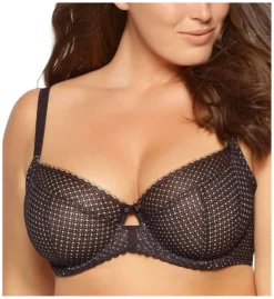 Paramour By Felina Dahlia 4-Section Geo Lace Bra 115048 -Allure Wear Shop paramour by felina felp01 115048 cs3