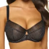 Paramour By Felina Dahlia 4-Section Geo Lace Bra 115048