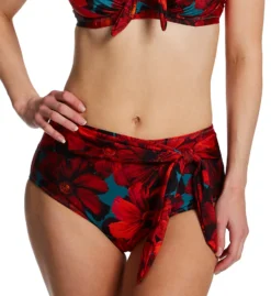 Pour Moi Orchid Luxe High Waist Control Brief Swim Bottom 12905