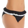Pour Moi Capri Frill Brief Swim Bottom 16703
