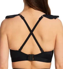 Pour Moi Space Frill Hidden Underwire Convertible Swim Top 18102 -Allure Wear Shop pour moi pmoi01 18102 cs1