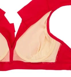 Pour Moi Space Frill Hidden Underwire Convertible Swim Top 18102 -Allure Wear Shop pour moi pmoi01 18102 cs6