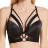 Pour Moi Contradiction Obsessed Padded Push Up Longline Bra 23801 -Allure Wear Shop pour moi pmoi01 23801 gs