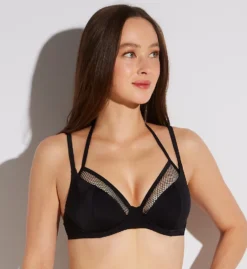 Pour Moi Glamazon Underwire Double Strap Swim Top 30015 -Allure Wear Shop pour moi pmoi01 30015 fs