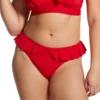 Pour Moi Space Frill Brief Swim Bottom 36048