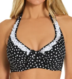 Pour Moi Hot Spots Halter Underwire Bikini Swim Top 3902 -Allure Wear Shop pour moi pmoi01 3902 fs