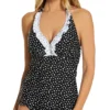 Pour Moi Hot Spots Halter Underwire Tankini Swim Top 3907 -Allure Wear Shop pour moi pmoi01 3907 gs