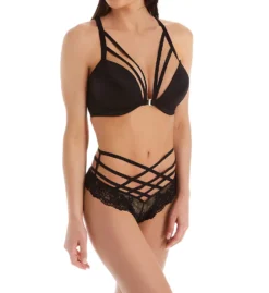 Pour Moi Contradiction Strapped Front Close T-Shirt Bra 50012 -Allure Wear Shop pour moi pmoi01 50012 cs1