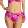 Pour Moi Getaway Fold Over Tie Brief Swim Bottom 80008 -Allure Wear Shop pour moi pmoi01 80008 gs