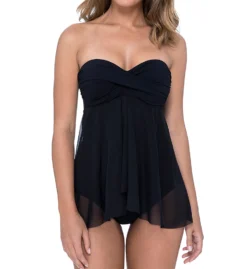 Profile By Gottex Tutti Frutti Bandeau Flyaway One Piece Swimsuit 9402045