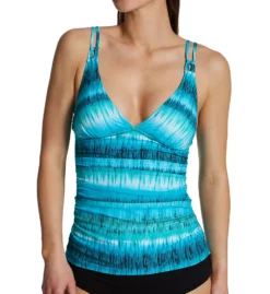 Profile By Gottex Aqua Fresco Halter Tankini Swim Top AF1B88