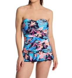 Profile By Gottex Bohemian Gypsy Bandeau One Piece Swim Dress BG2047