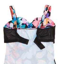 Profile By Gottex Plus Size Color Rush Square Neck Tankini Swim Top CR1W18 -Allure Wear Shop profile by gottex prof01 cr1w18 cs5