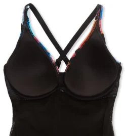 Profile By Gottex Plus Size Color Rush Swim Dress CR2W01 -Allure Wear Shop profile by gottex prof01 cr2w01 cs6