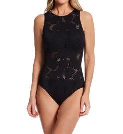 Profile By Gottex Late Bloomer High Neck One Piece Swimsuit LB2049